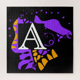 Vogelnest - Personalisierter Anfangsbrief A