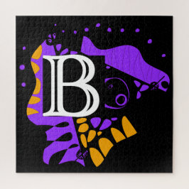 Vogelnest - Personalisierter Anfangsbrief B