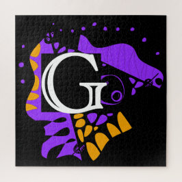 Vogelnest - Personalisierter Anfangsbuchstabe G