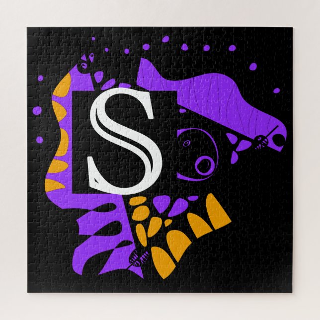 Vogelnest - Personalisierter Anfangsbuchstabe R (Vertikal)