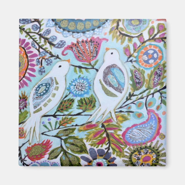 Vogelpapier I Magnet (Vorne)