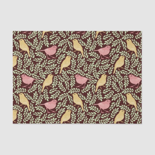 Vogelpapier Seidenpapier (Vorderseite)