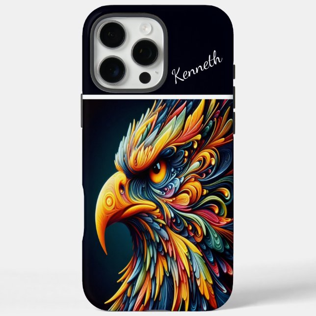 Vogelperspektive iPhone 16 Pro Max Hülle (Rückseite)