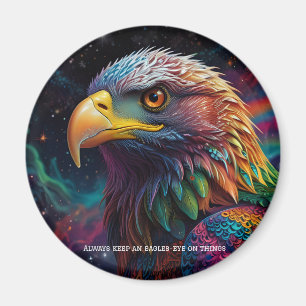 Vogelperspektive unserer erstaunlichen Galaxie Magnet