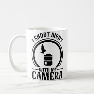 Vogelphotographie Kaffeetasse