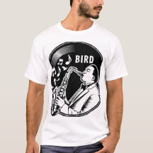 Vogelsaxophon-T-Shirt