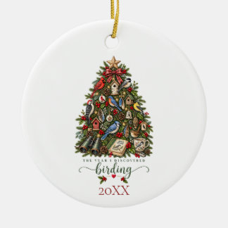 Vogelschau Keramik Ornament