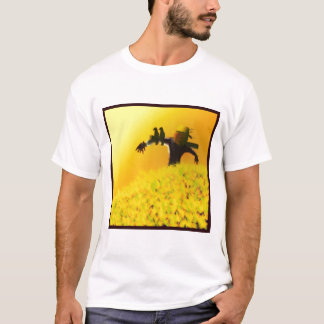 VOGELSCHEUCHE AN DER DÄMMERUNG T-Shirt