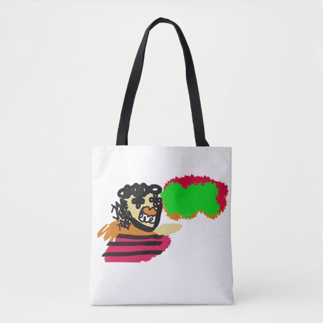 Vogelscheuche Freude Tasche (Vorderseite)