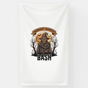 Vogelscheuche Halloween-Shirt Vintage-Gravur-Party Banner