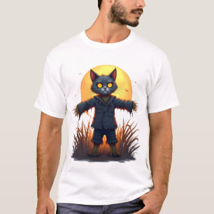 Vogelscheuche Katzensentinel T-Shirt