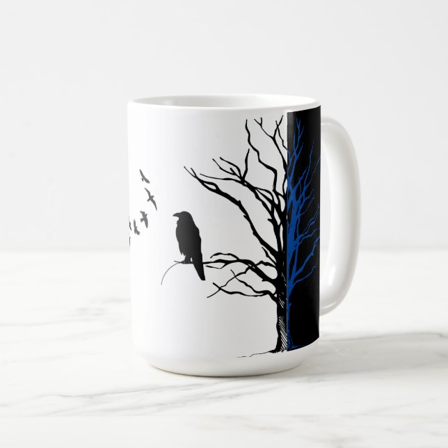 Vogelscheuche oder Ravens Kaffeetasse (VorderseiteRechts)
