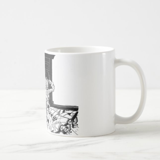 Vogelscheuche und Scraps Kaffeetasse (Rechts)