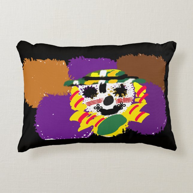 Vogelscheuchen-Patch-Kuscheltier Dekokissen (Vorderseite)