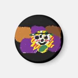 Vogelscheuchen-Patch-Kuscheltier Magnet