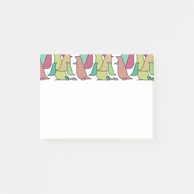 Vogelschloss Post-it Klebezettel (Vorderseite)