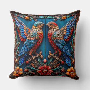 Vogelschmuck Kissen