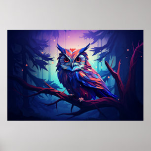 Vogelschutzgebiet Natur Wildnis Poster