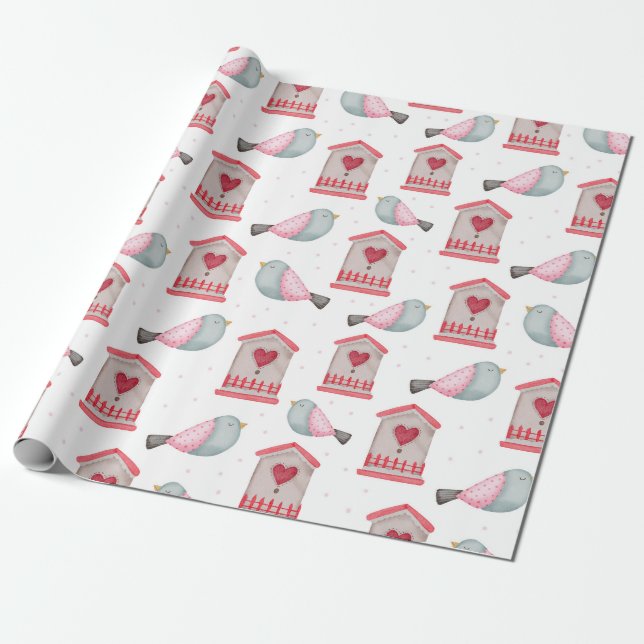 Vogelschutzpapier Geschenkpapier (Ungerollt)