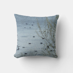Vogelsee "Willkommen am See" Pillow Kissen