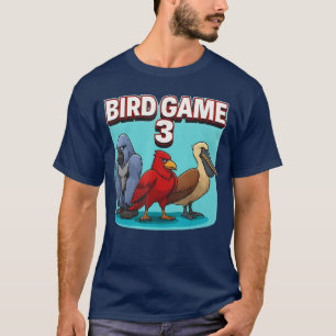 Vogelspiel 3 Virales Meme Parodie Süße und komisch T-Shirt