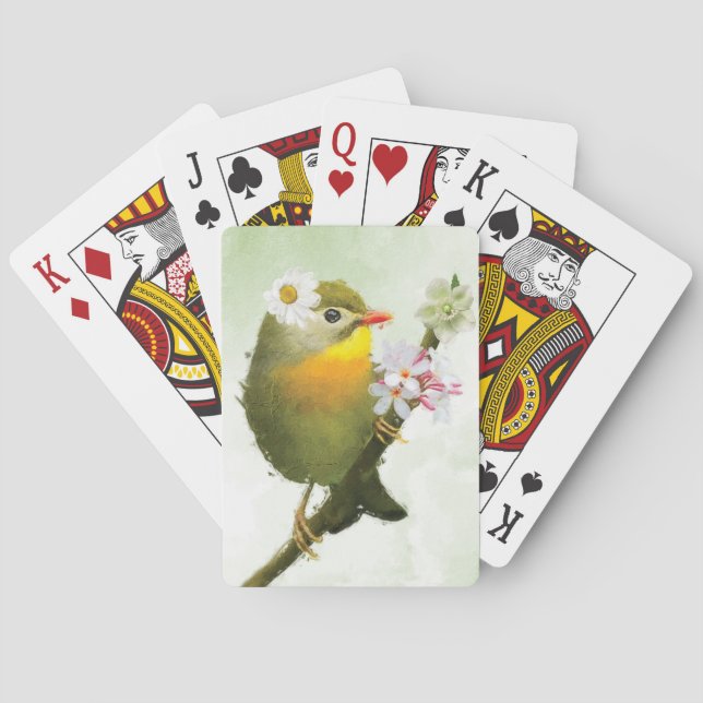 Vogelspielkarten Spielkarten (Rückseite)