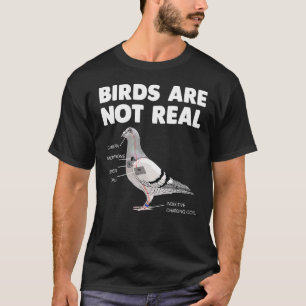 Vogelspionage Verschwörung Theoretische Vögel sind T-Shirt