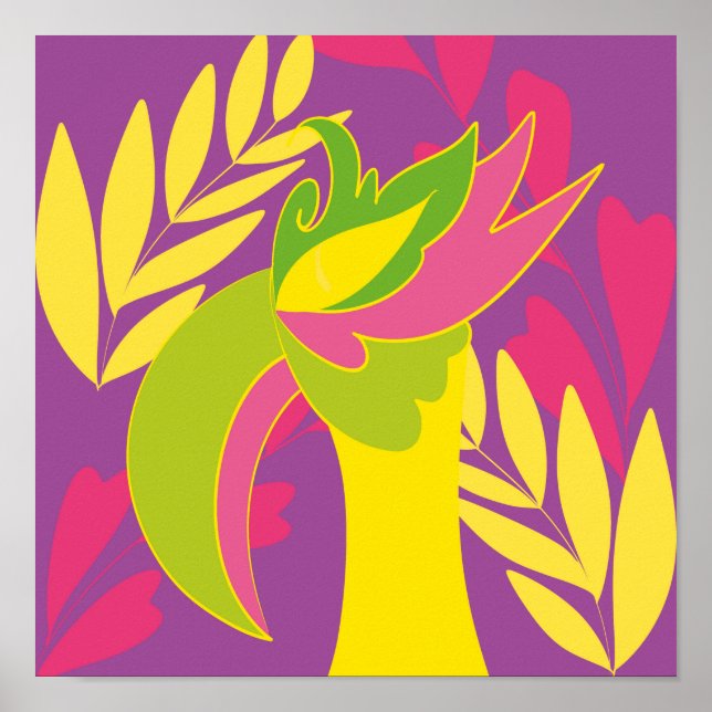 Vogelvogel Poster (Vorne)