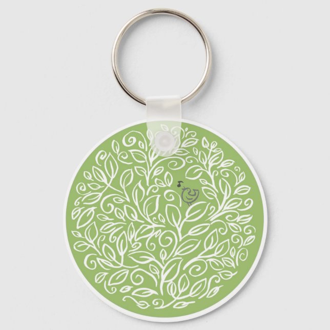 Vogelvogel Schlüsselanhänger (Vorderseite)