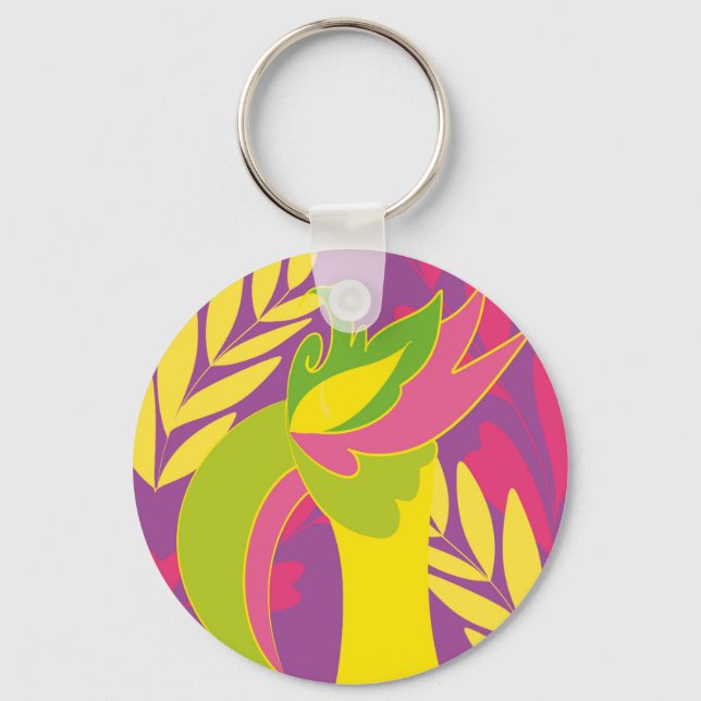 Vogelvogel Schlüsselanhänger (Vorderseite)