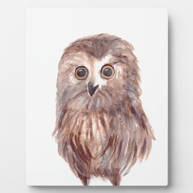 Vogelwaldvogel Fotoplatte (Vorderseite)