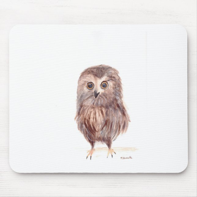 Vogelwaldvogel Mousepad (Vorne)