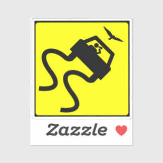 Vogelwerfer Aufkleber