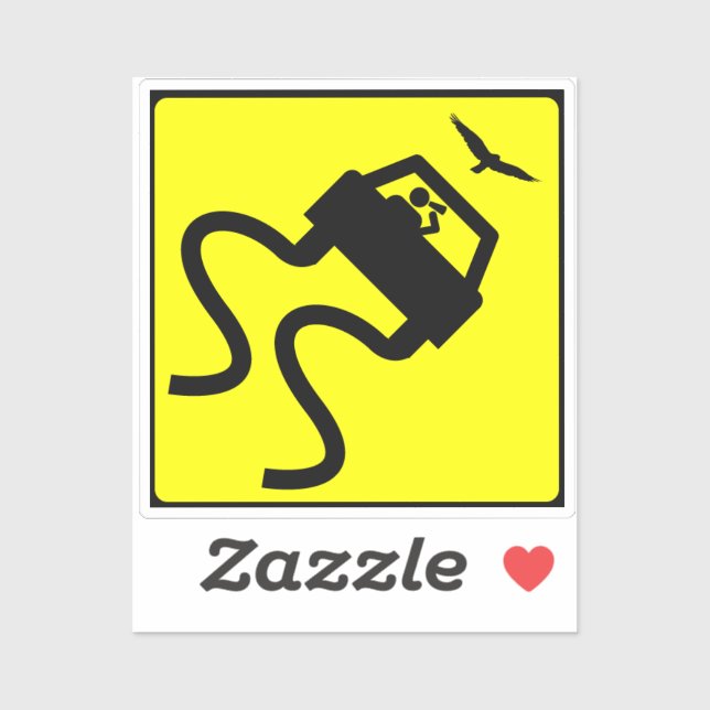 Vogelwerfer Aufkleber (Blatt)