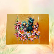 Vogelzauberei in einem Meer ​ ​ Blume