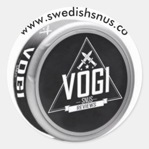 Vogi Snus Aufkleber