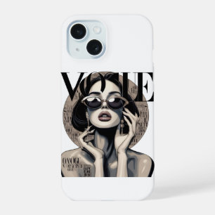 Vogue Ästhetik Mädchen iPhone-Hülle Luxus Mode iPhone 15 Hülle
