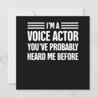 Voice-over-Künstler Voice-Schauspiel Premium-Gesch