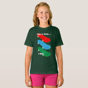 Voici comment je roule Design - T-shirt de base po