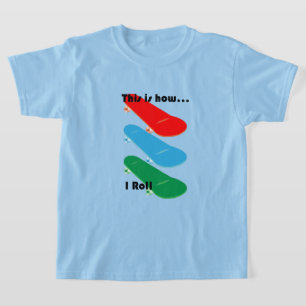 Voici comment je roule Design - T-shirt de base po