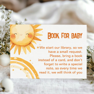Voici la carte d'accompagnement pour la baby showe