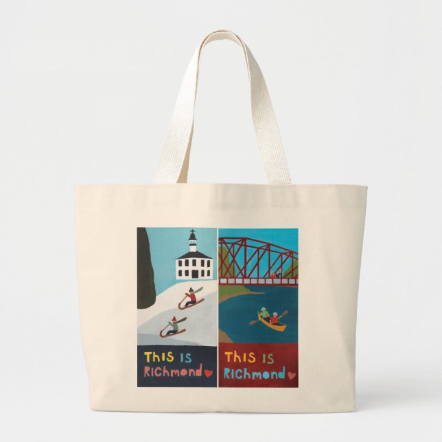Voici le Sac fourre-tout Richmond (conception no 1 (Devant)