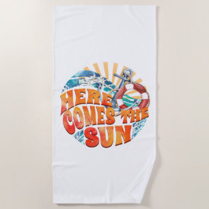 Voici Le Serviette De Sun Beach