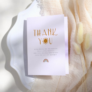 Voici Le Soleil   MERCI BABY SHOWER