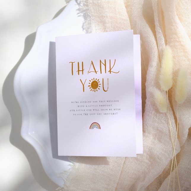 Voici Le Soleil | MERCI BABY SHOWER (Créateur téléchargé)