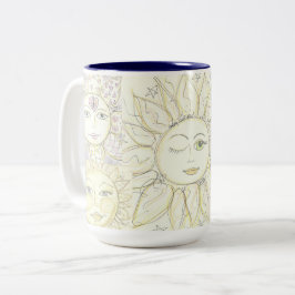 Voici le soleil - tasse de café