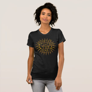 Voici Le T-Shirt Noir Soleil