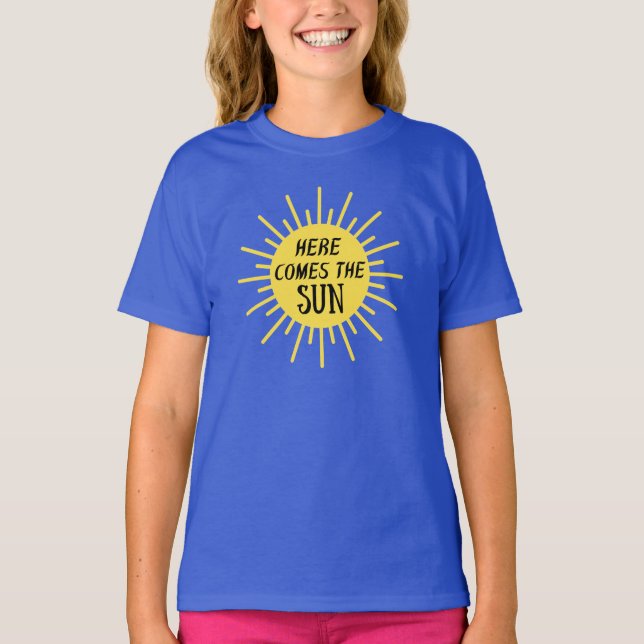 Voici Le T-Shirt Soleil (Devant)