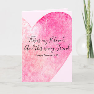 Voici ma carte de voeux bien-aimée