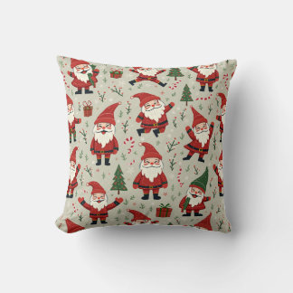 Voici un coussin coussin pour père Noël.